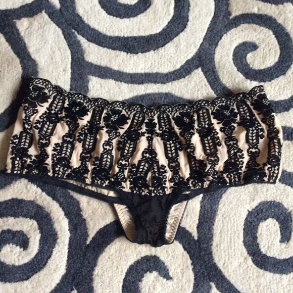 Other - New L black velvet & nude underwear Other - New L black velvet & nude underwear